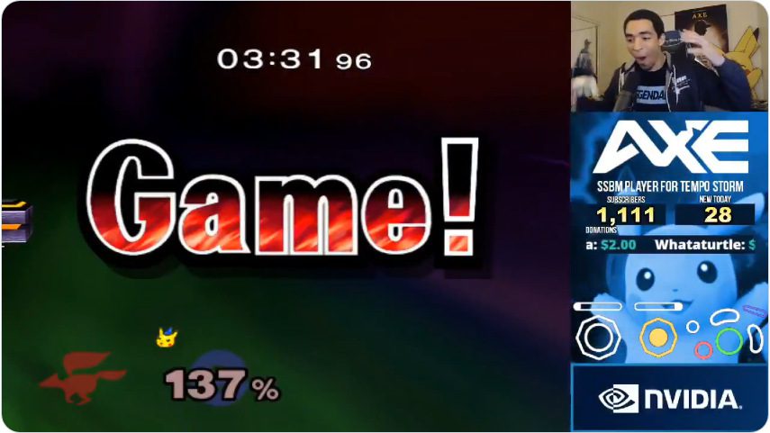Axe wins Super Smash Bros. Melee Singles at Rona Rumble 5