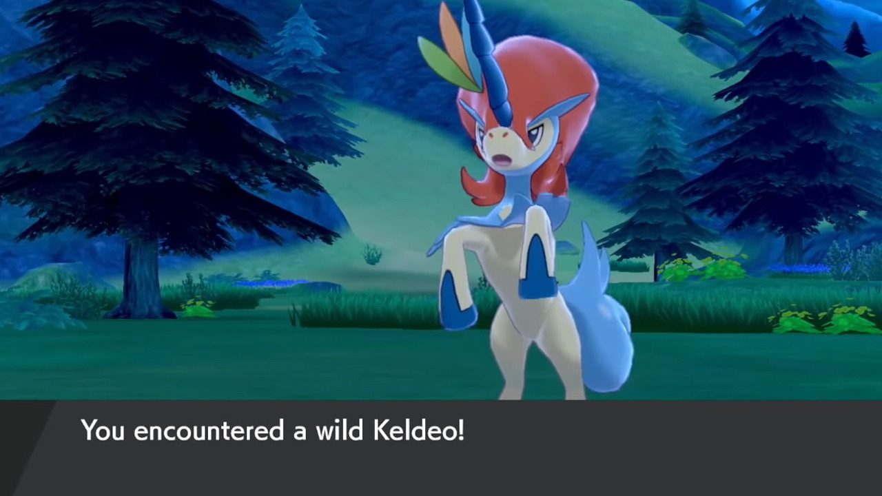 How to find and catch Keldeo in the Crown Tundra