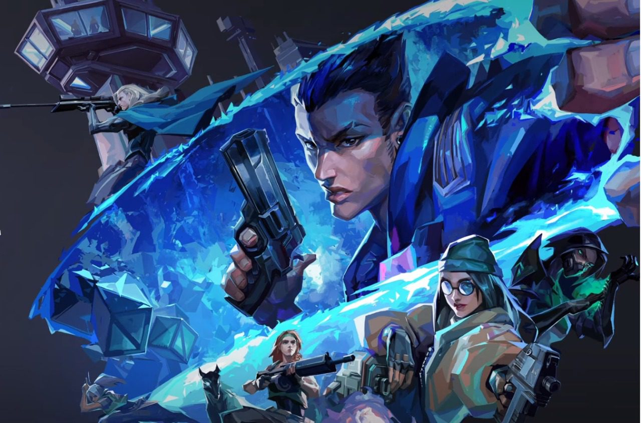 VALORANT loading screen depicting several agents caught in conflict | Provided By Riot Games