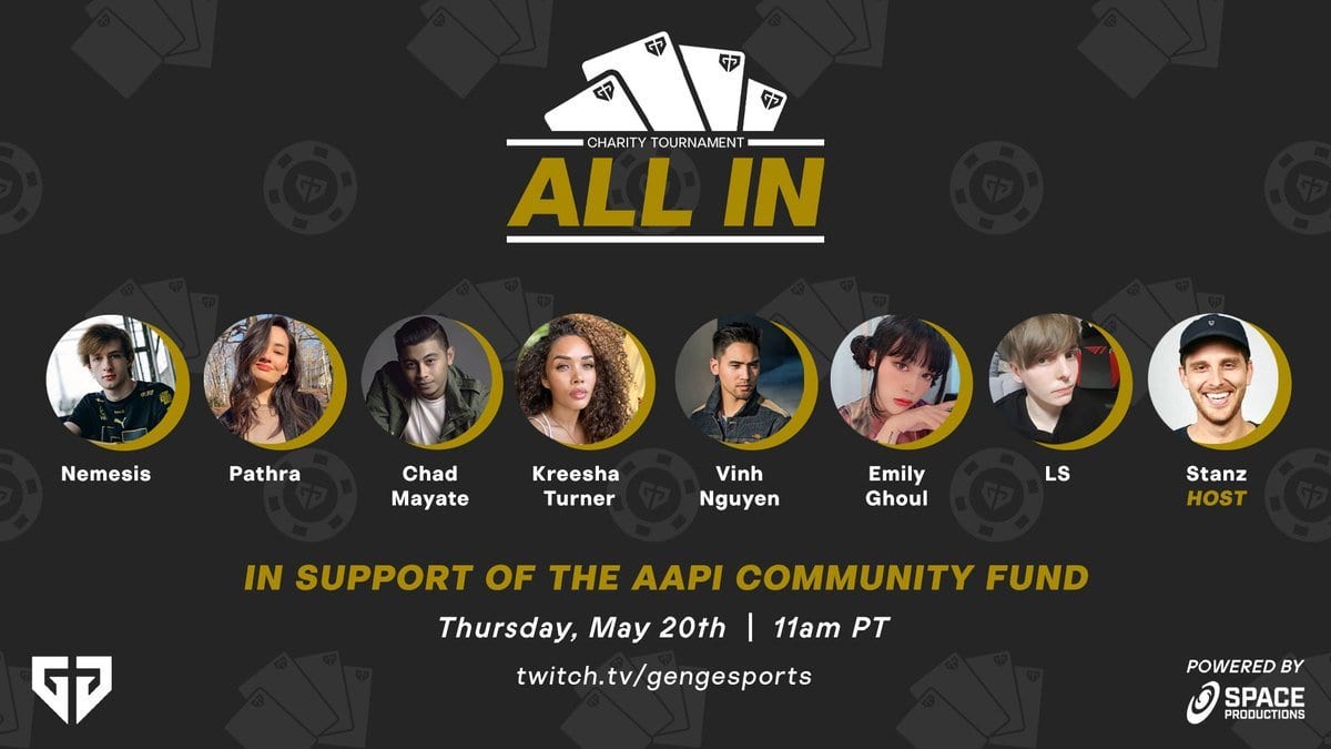 Gen.G celebrates and supports AAPI community with gamified livestream