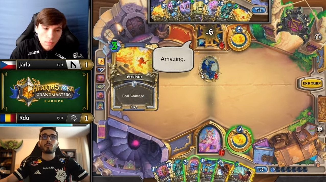 Hearthstone Grandmasters Week 4 crowns Druid and Mage champions