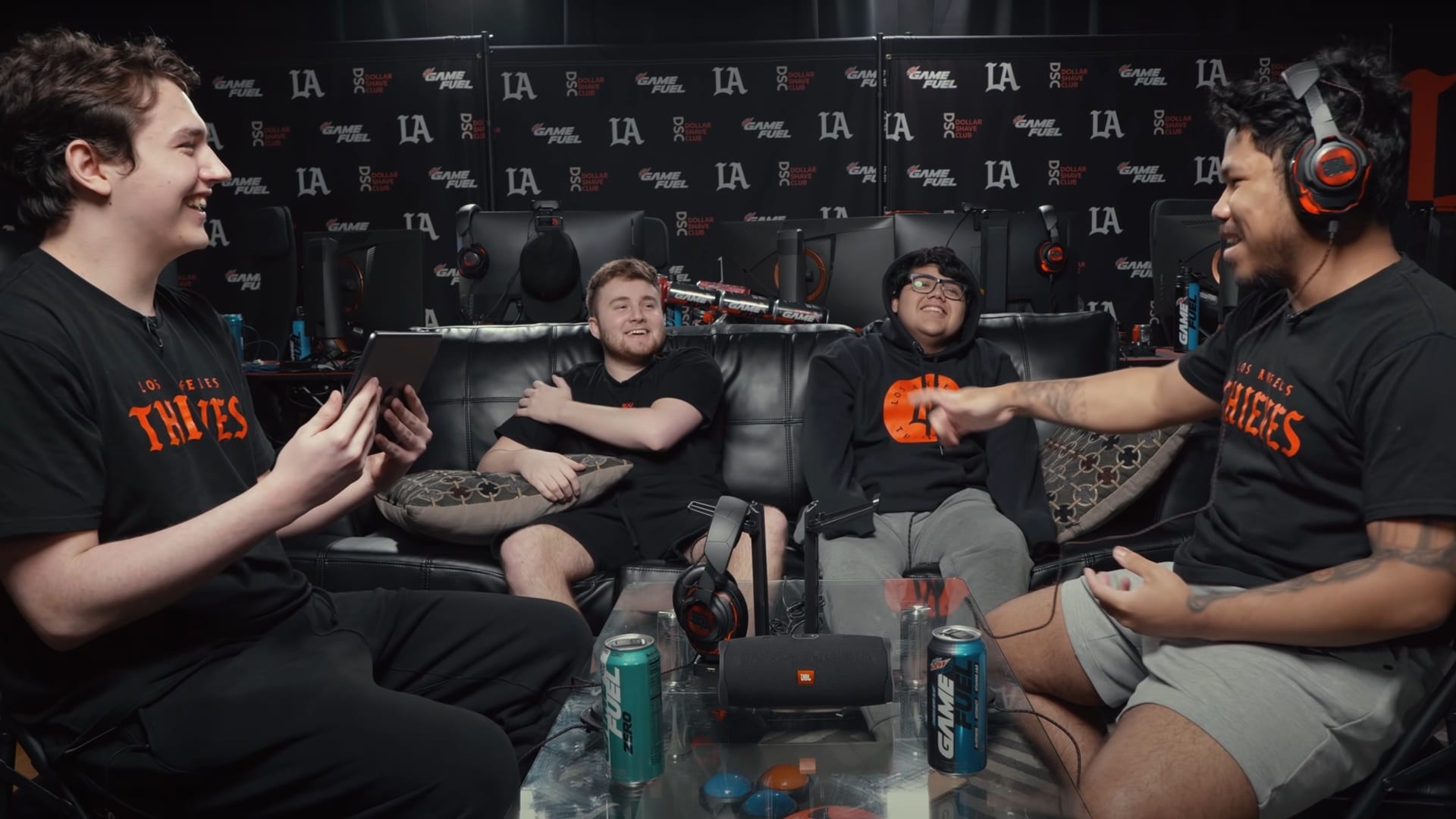 The LA Thieves relaxing in CDL