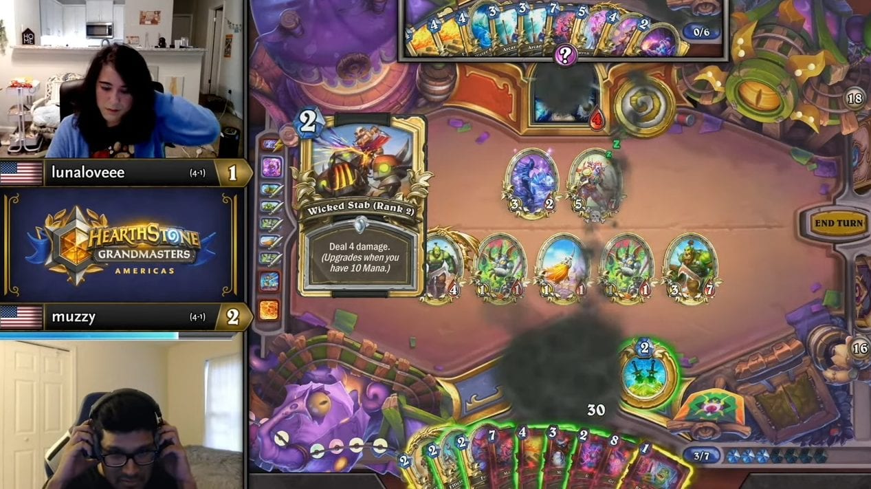 Hearthstone Grandmasters Week 7 crowns posesi, xBlyzes and muzzy