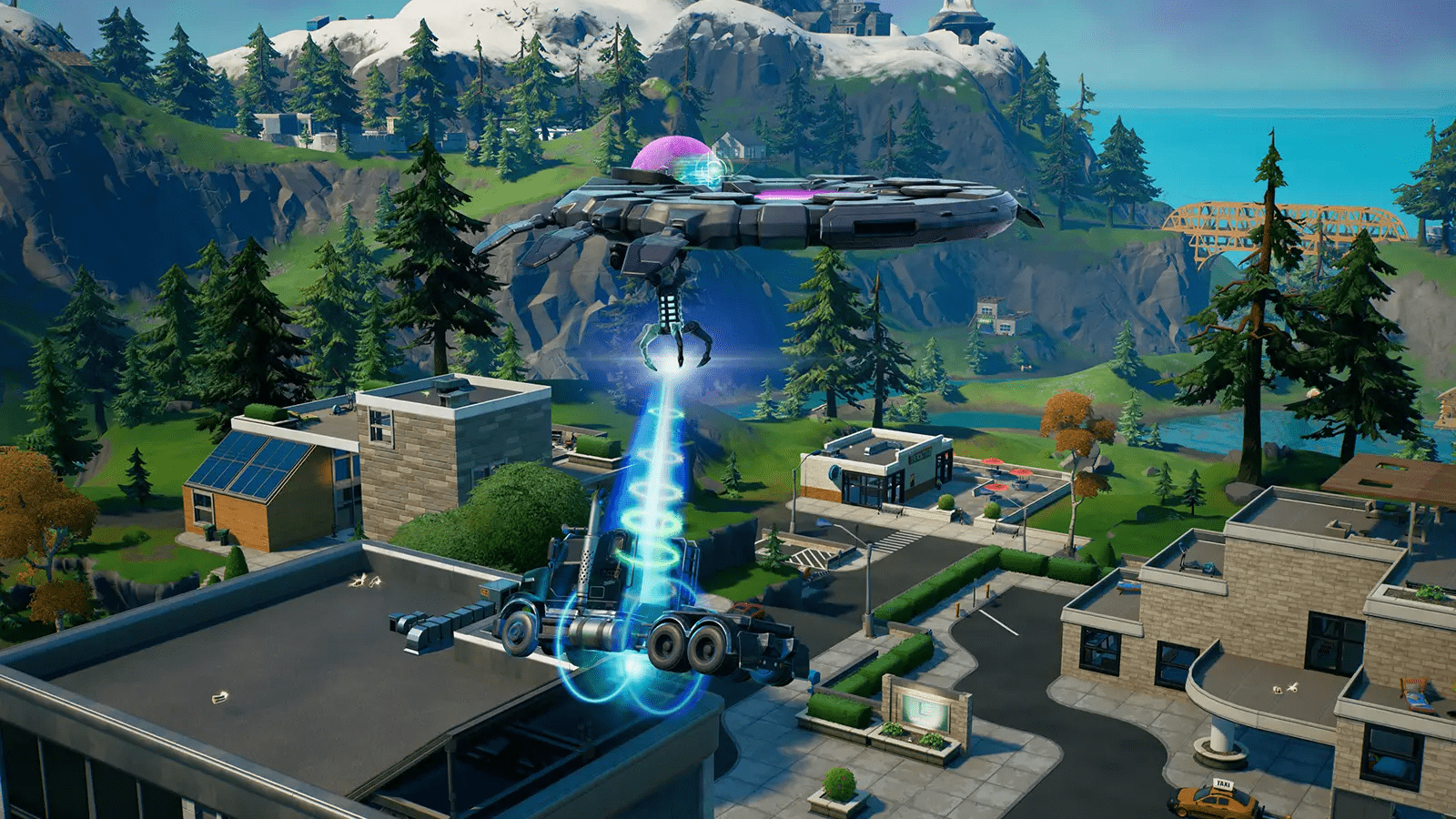 Fortnite Season 7 UFOs