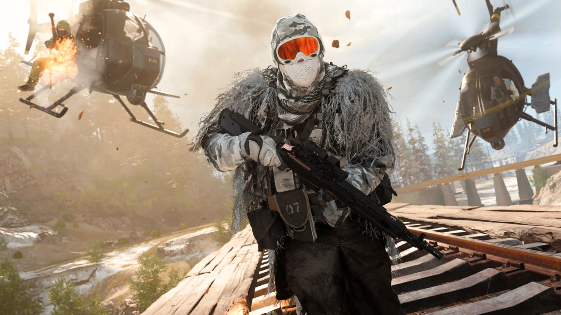 Warzone helicopters- world series of warzone