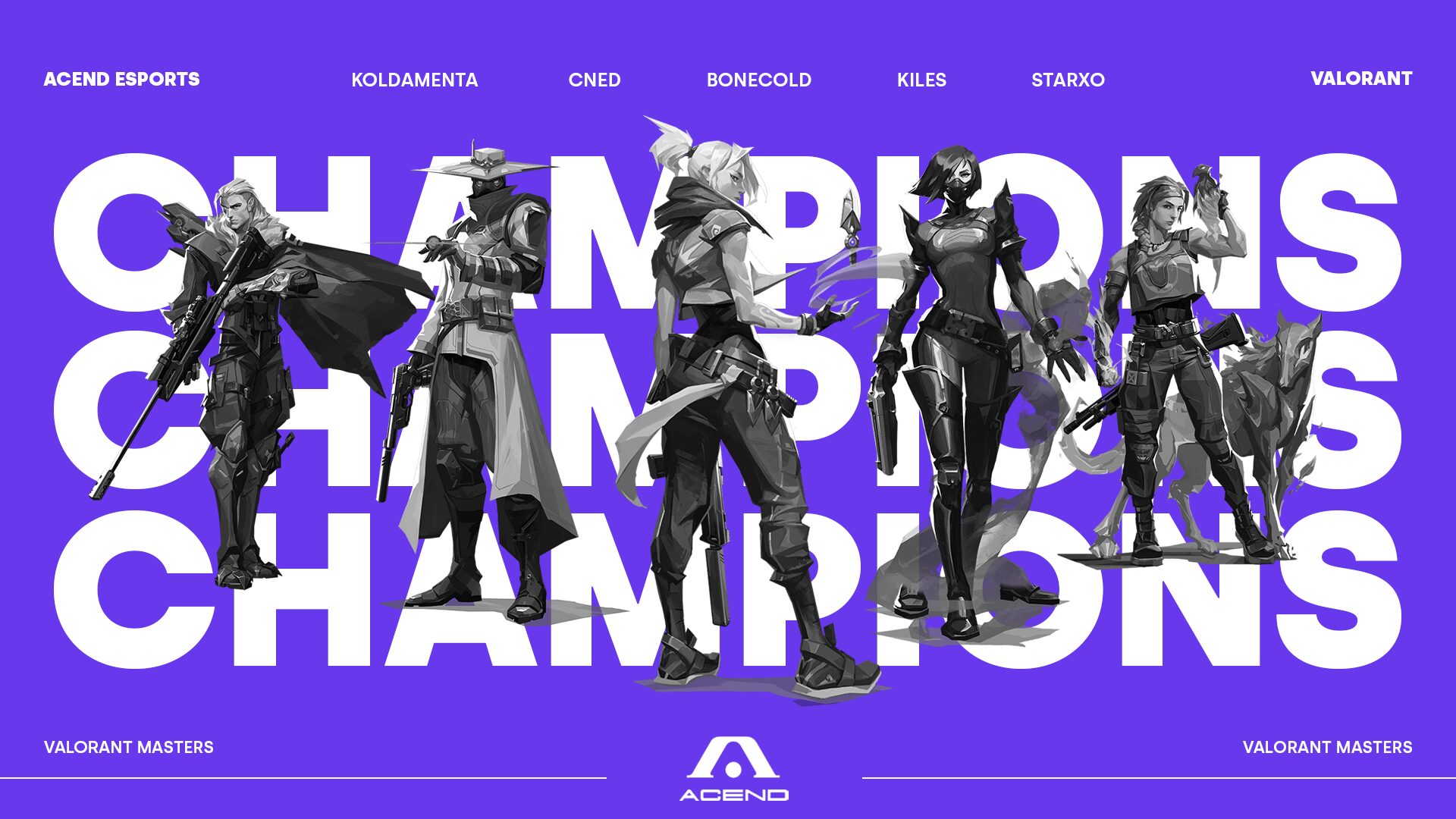 Acend graphic for champions