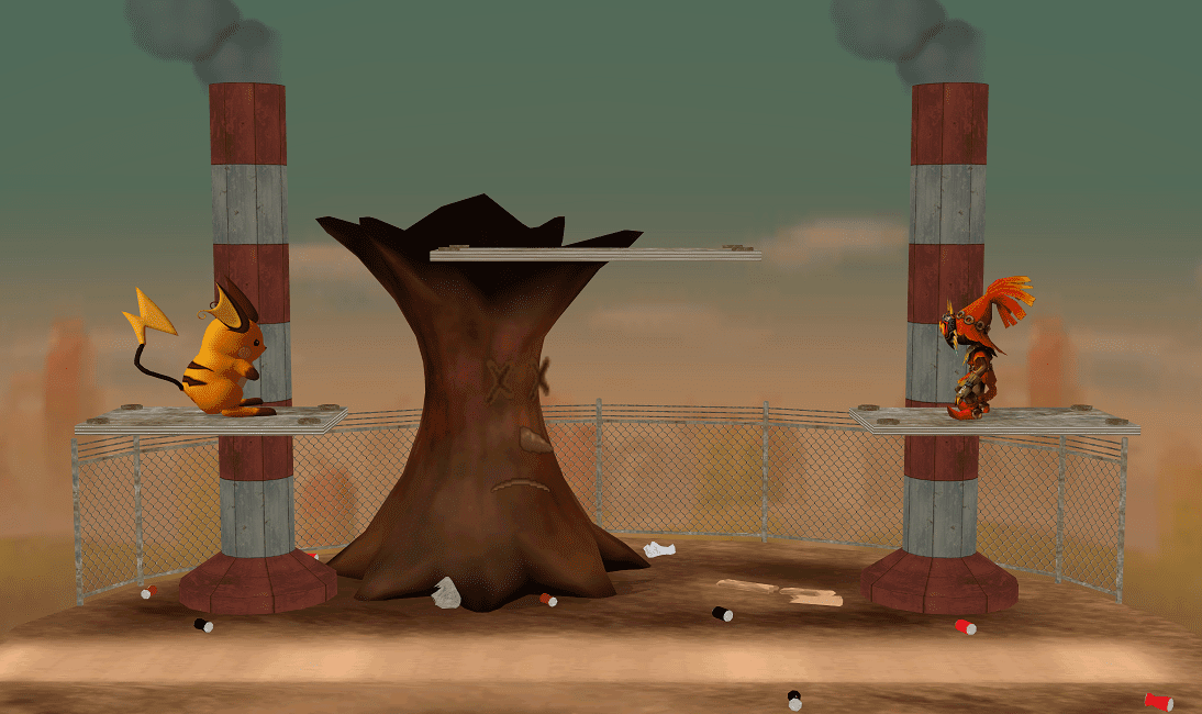 Beyond Melee’s original stage “Wasteland”
