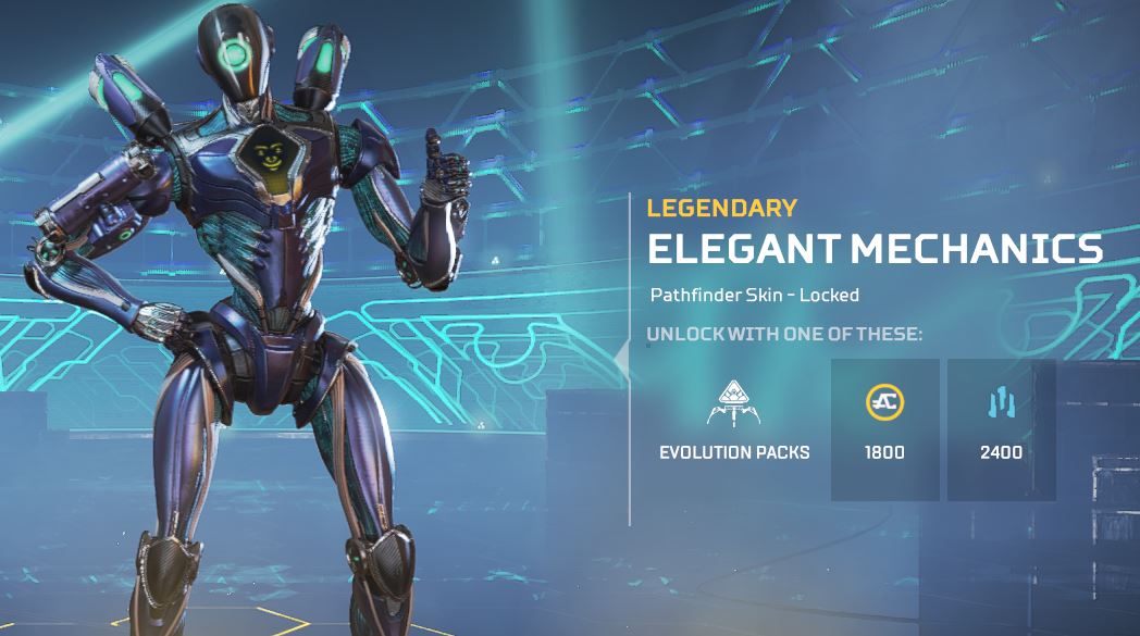 Screenshot of the Elegant Mechanics Pathfinder skin
