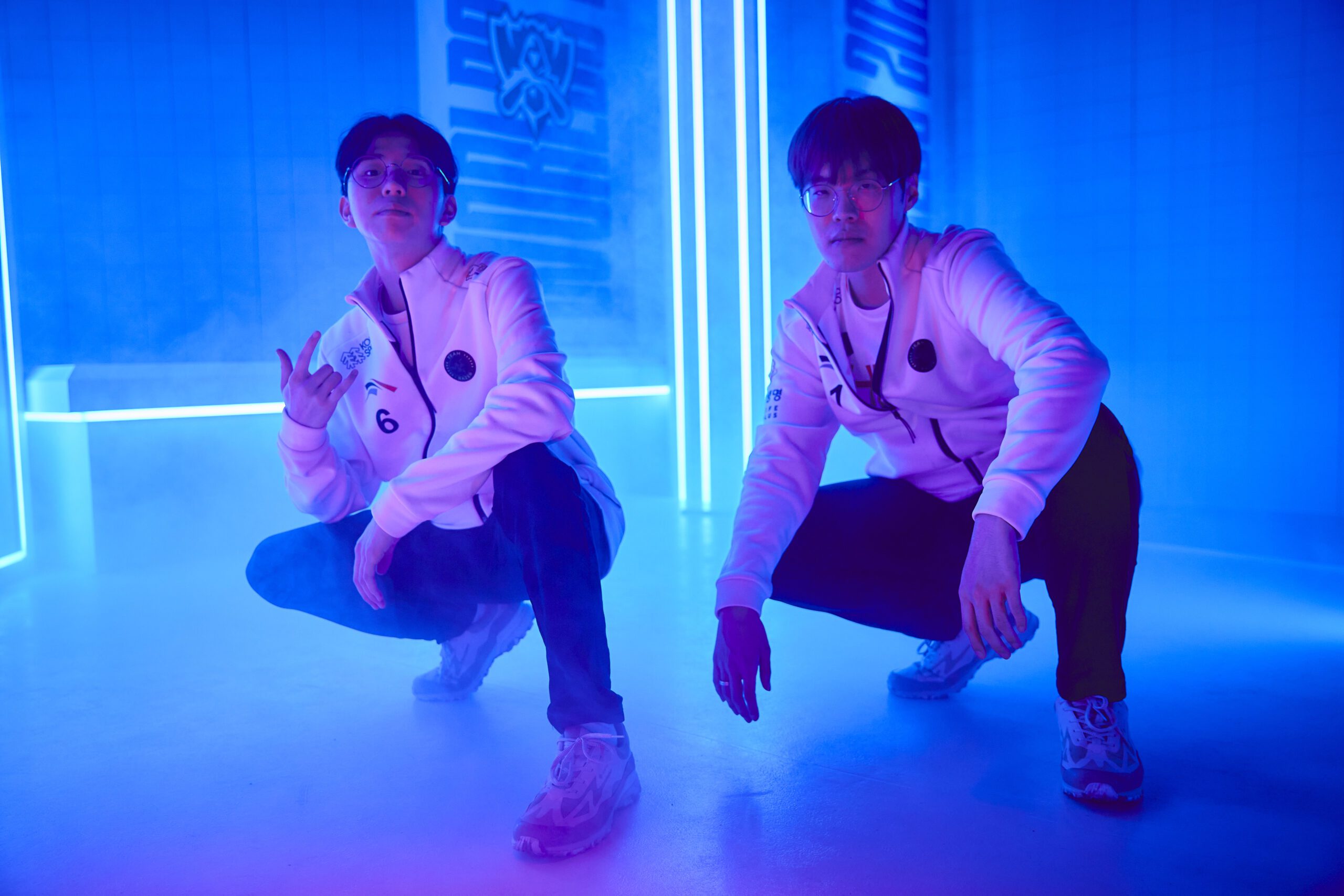 Morgan and yoHan at Worlds 2021