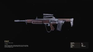 EM2 loadout in Warzone