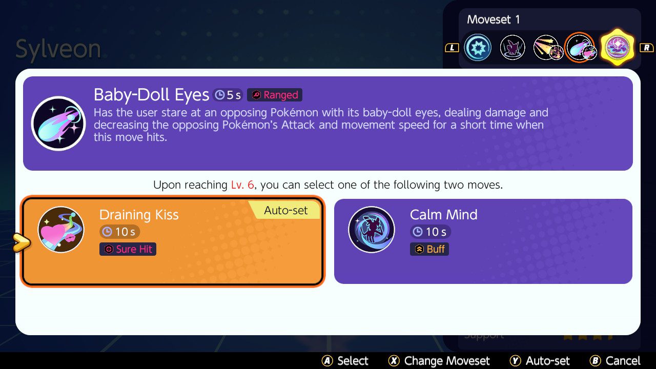 Screenshot of Sylveon's baby doll eyes move