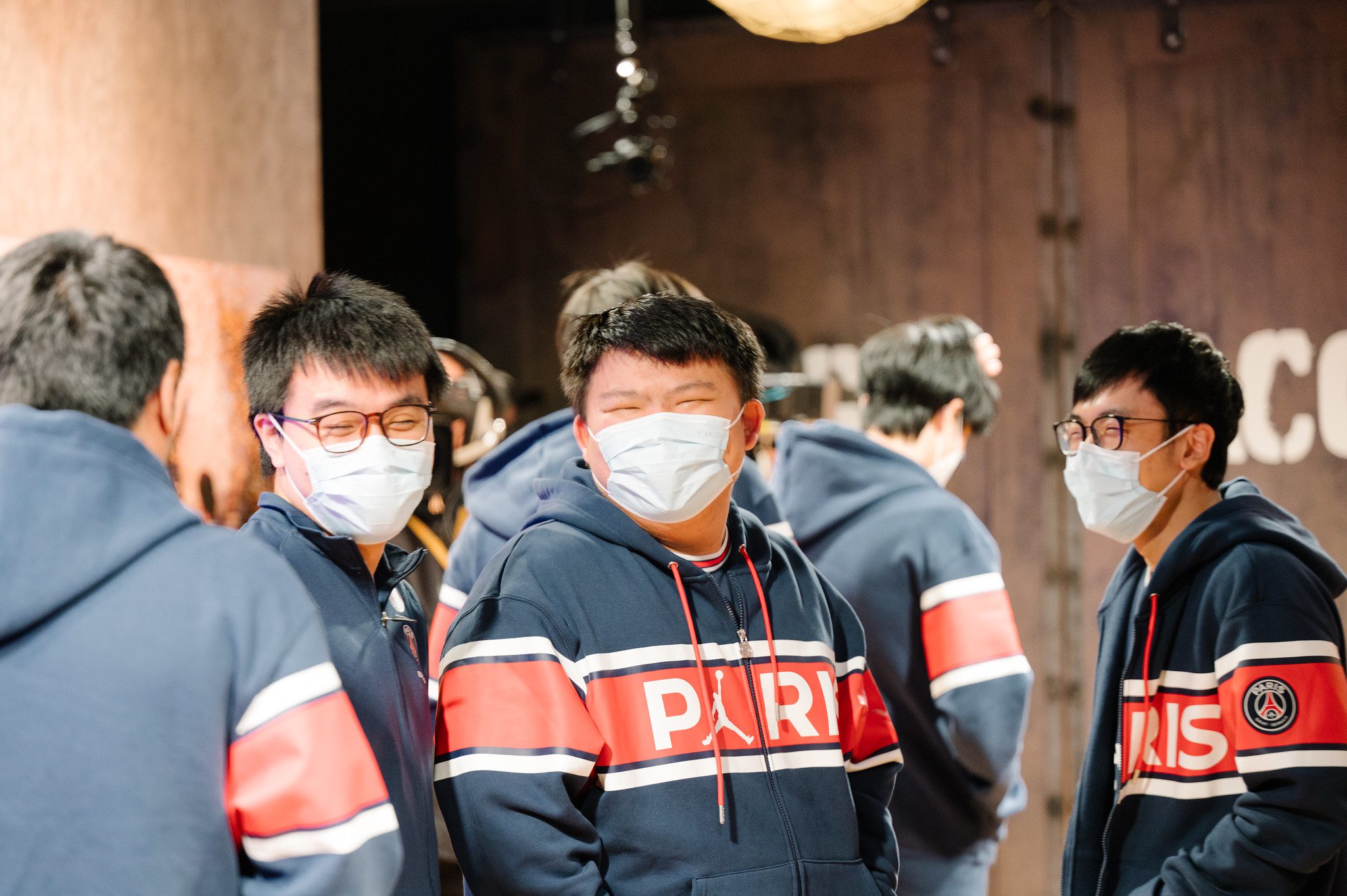 PSG.LGD are all smiles after a successful game four