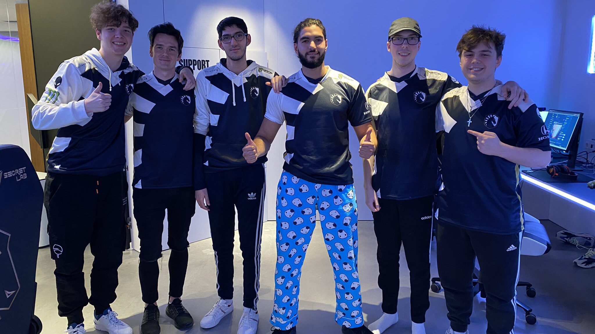 Team Liquid LCQ after qualifying for EMEA Champions