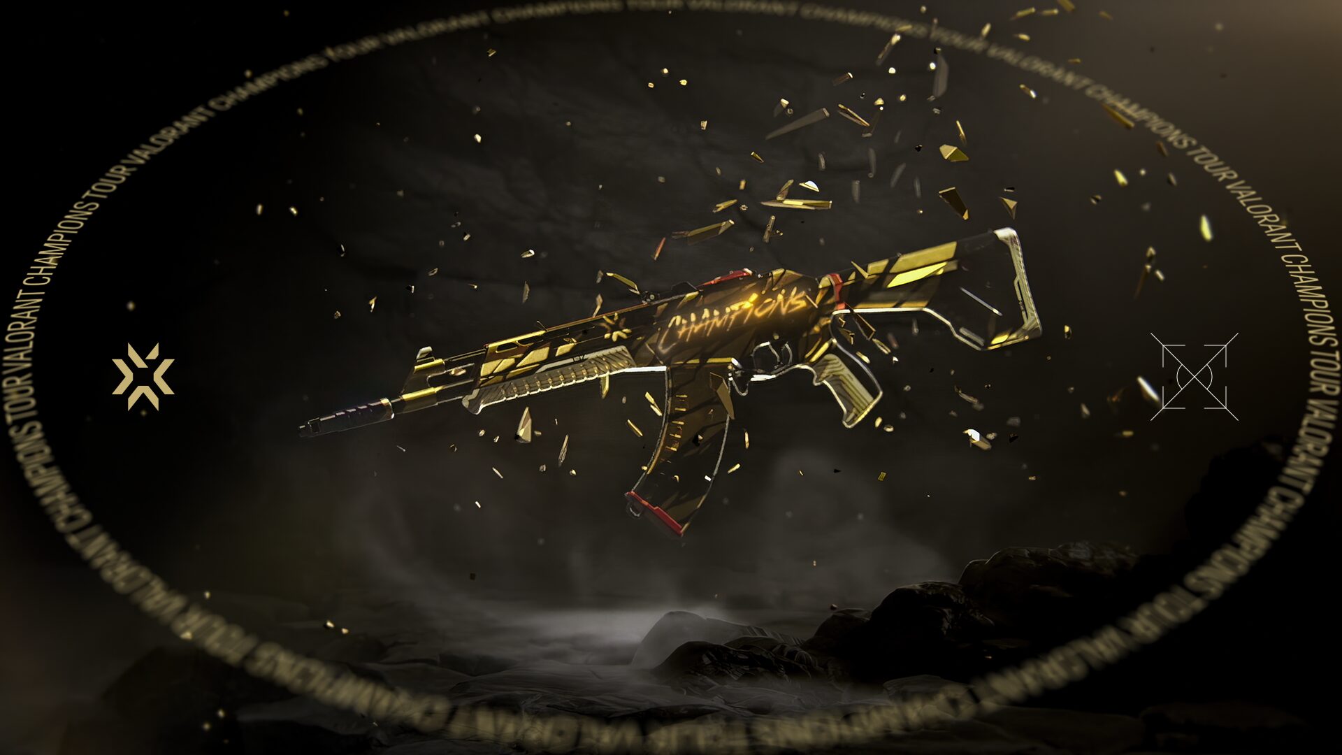 The VCT Champions Vandal | Provided by Riot Games