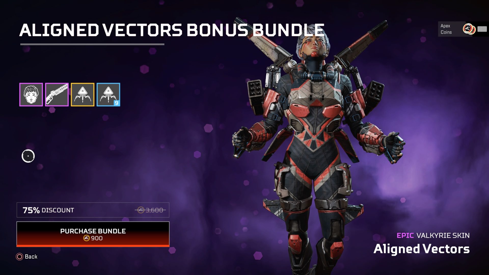 Valkyrie Aligned Vectors bundle