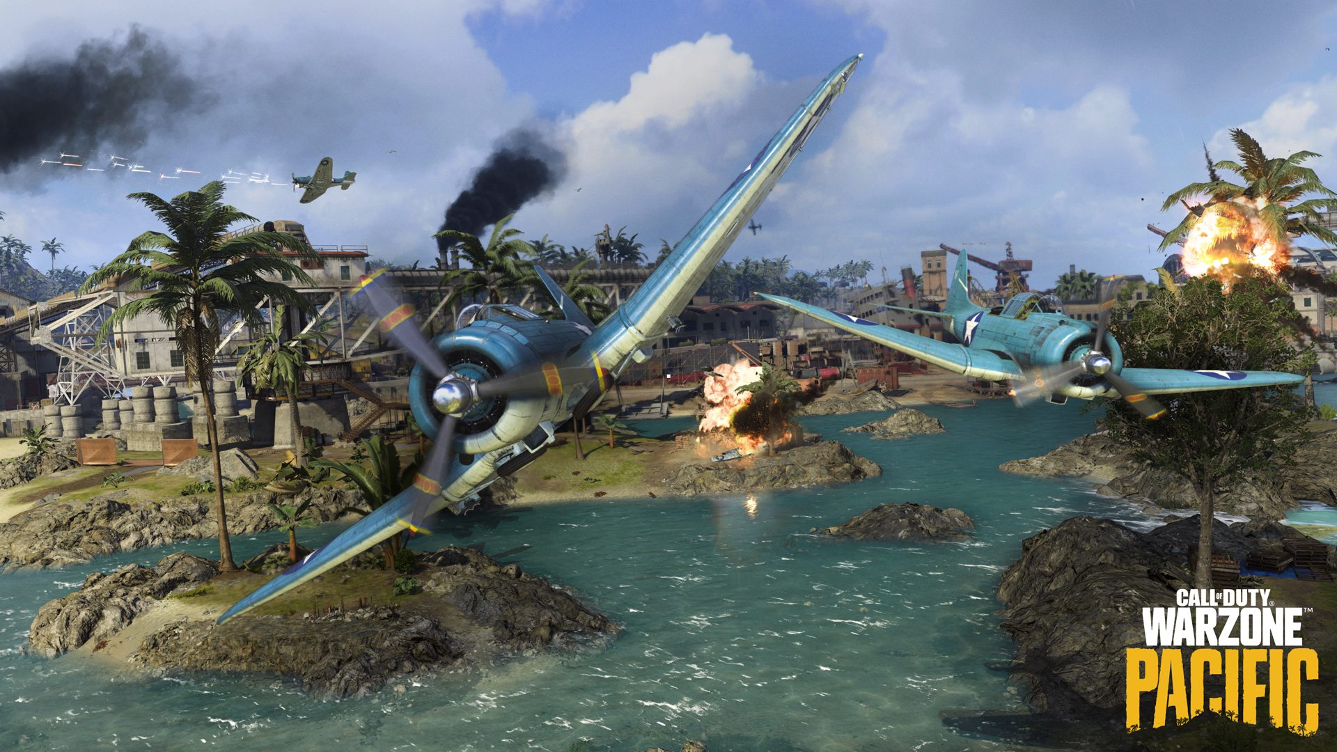 Call of Duty: Warzone Pacific water