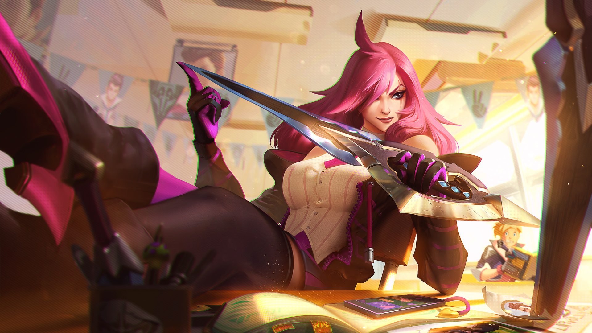 Academy Katarina, who was nerfed in TFT Patch 11.24