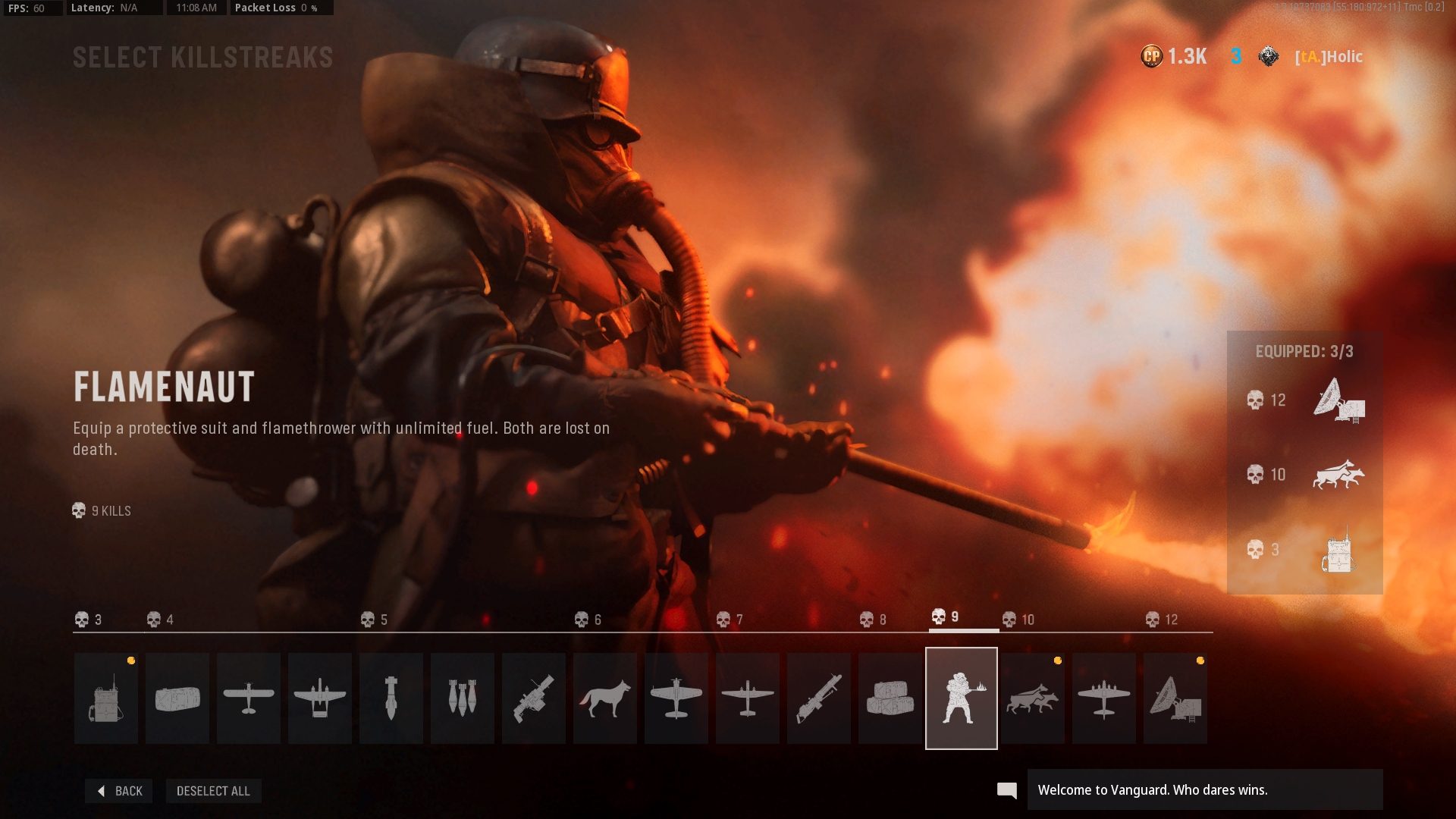 The Flamenaut killstreak in Call of Duty: Vanguard is extremely deadly