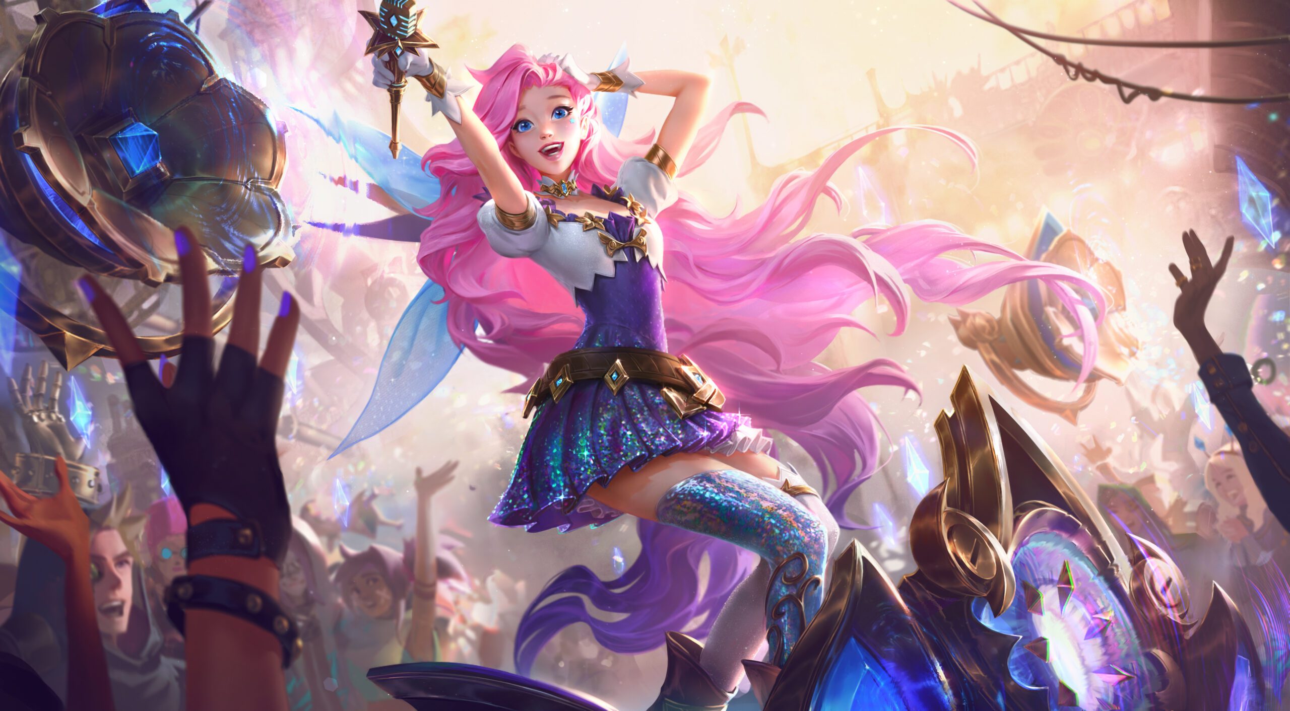 Seraphine splash art