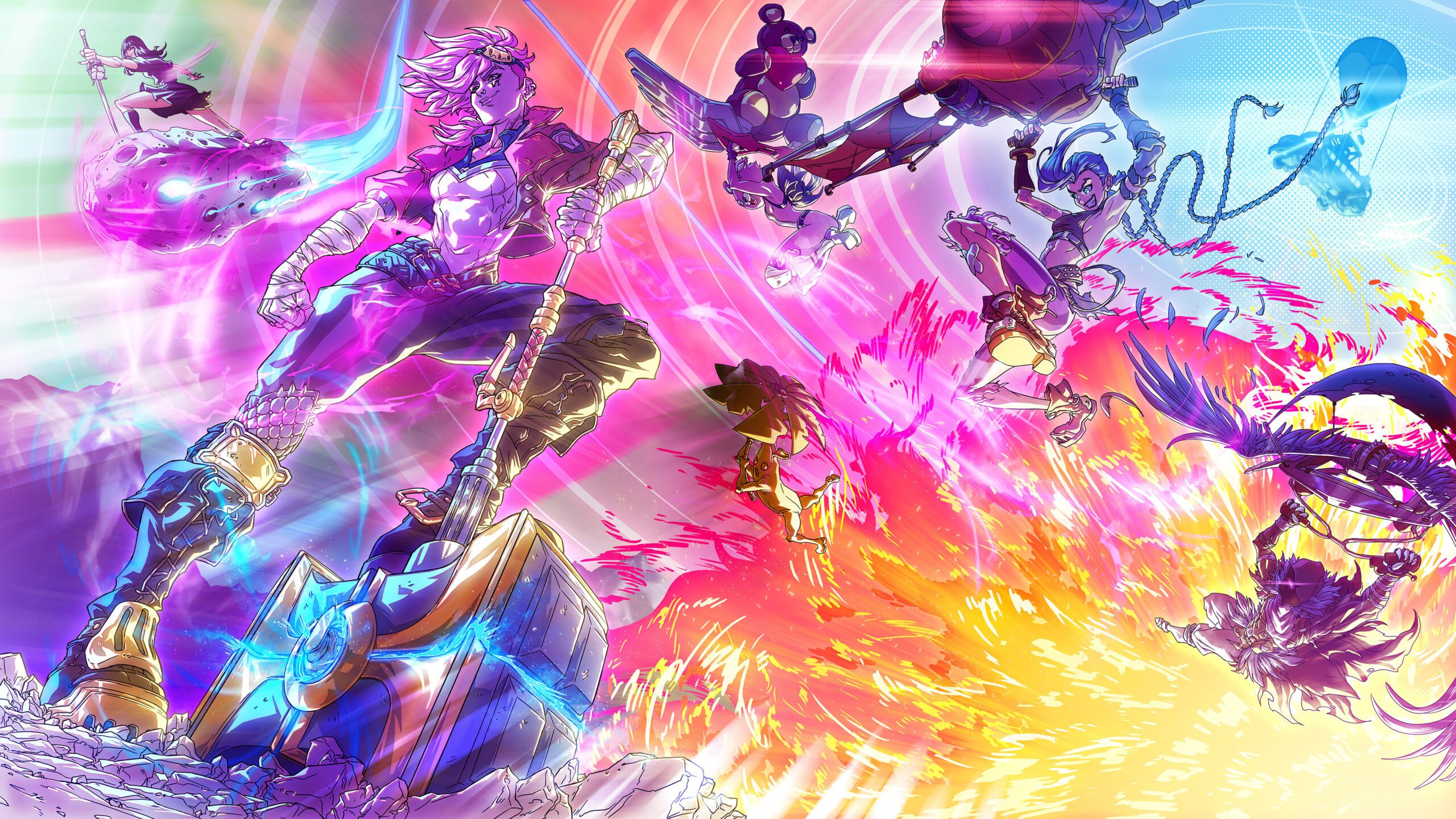 Vi and Jinx loading screen in Fortnite