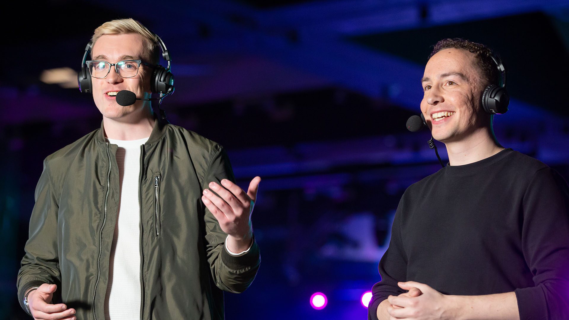OWL casters Bren and Sideshow