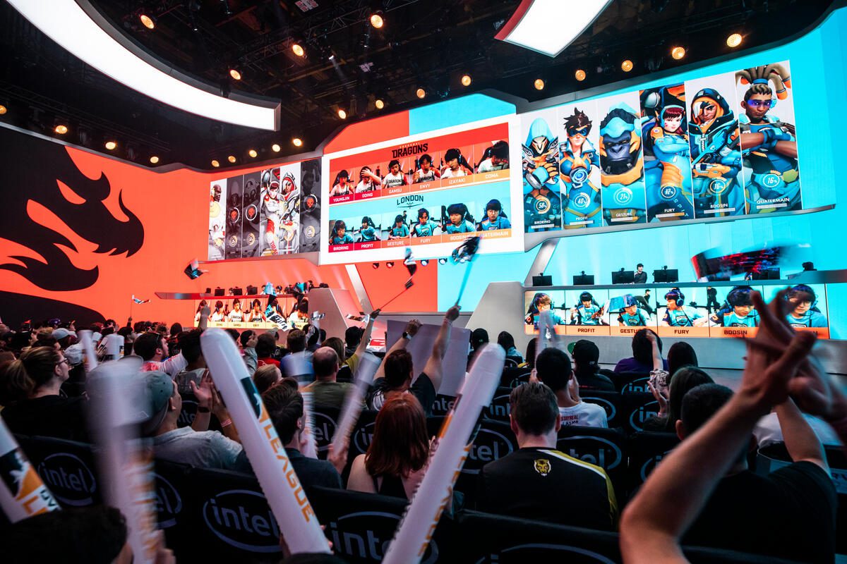 Overwatch League 2019 crowd shot