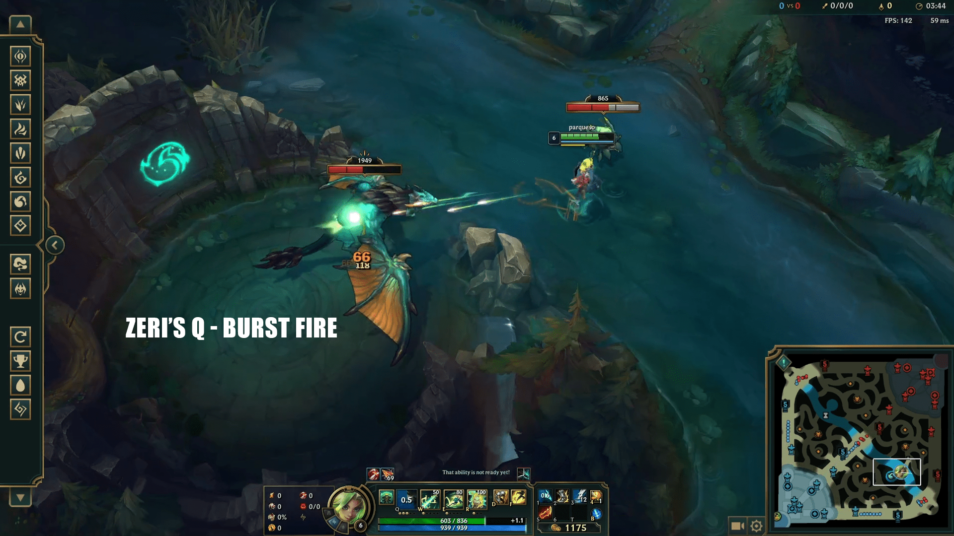 Zeri's Q range