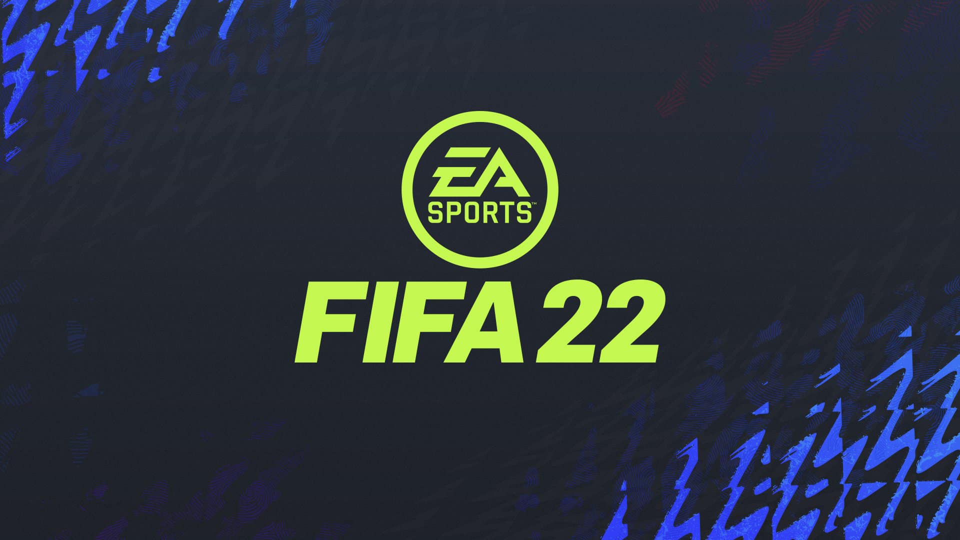 The FIFA 22 official backdrop.