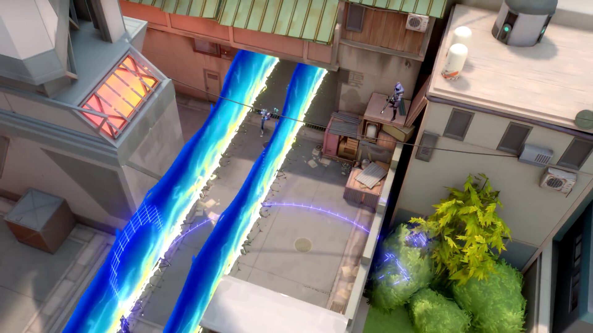 Neon's wall ability
