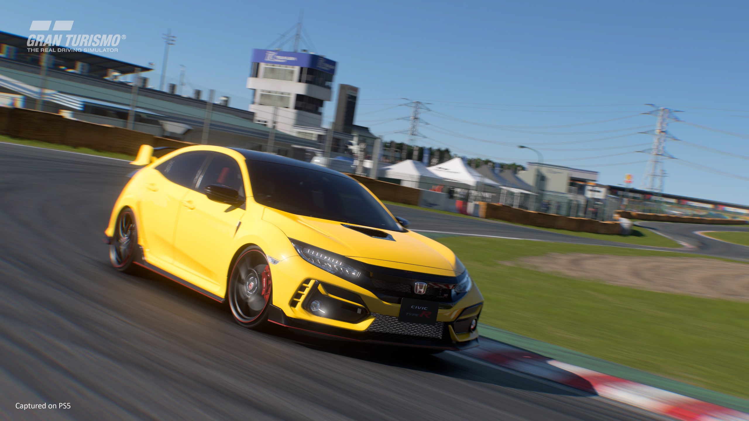Gran Turismo 7 yellow Honda