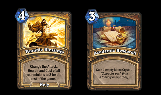 Humble Blessings and Academic Research in Hearthstone