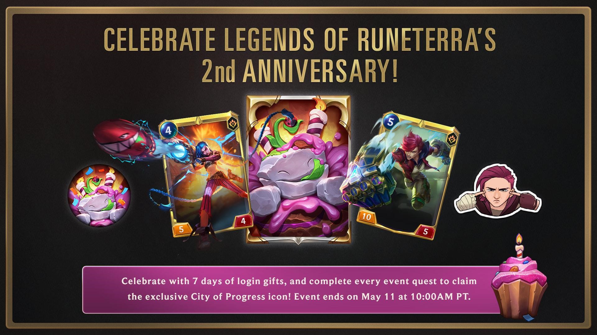 Exclusive annivessary rewards