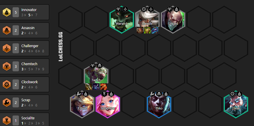 TFT 12.7 comps