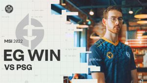 Evil Geniuses Vulcan, who has qualified for the knockout stage with his team