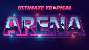 The logo for Ultimate Tropical Arena.