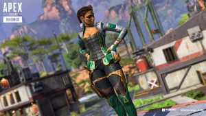Screenshot of Loba from season 8. She was used in the ALGS Split 2 playoffs