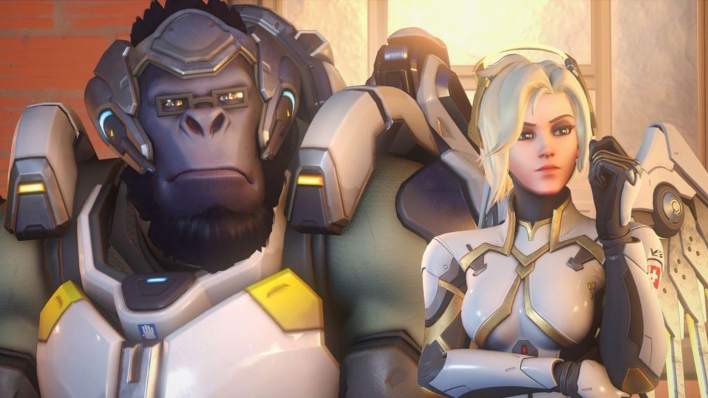 Overwatch 2 Mercy and Winston