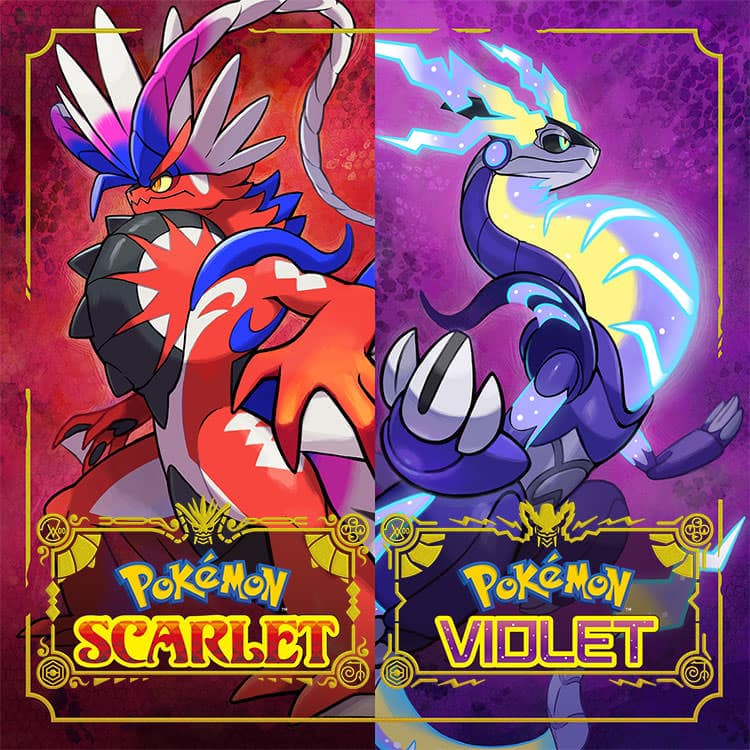 Koraidon and Miraidon, the newest legendary pokemon in Scarlet and Violet 