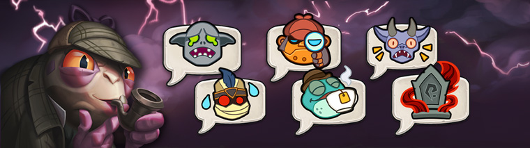 Hearthstone Battlegrounds emotes