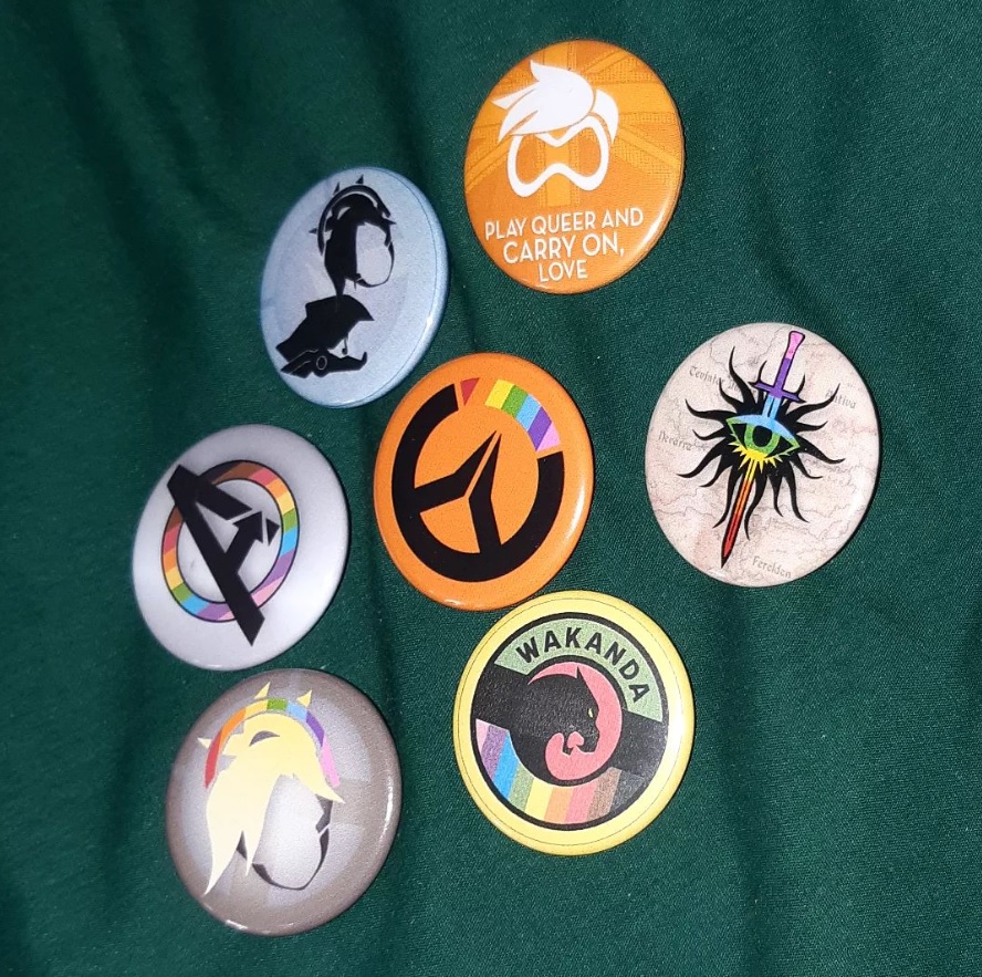 Toronto Gaymer buttons