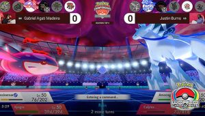 AgatiGa and Spurrific play a match in the VGC, which will have an off-season during the 2023 Pokémon Championship Series.