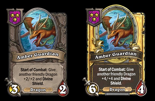 Amber Guardian in Hearthstone Battlegrounds