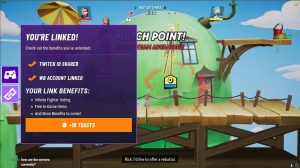 MultiVersus Twitch extension menu, where players can get free toasts through MultiVersus Twitch drops